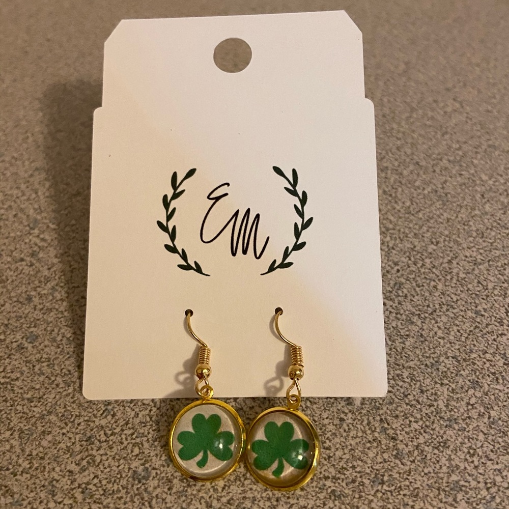 Shamrock earrings
